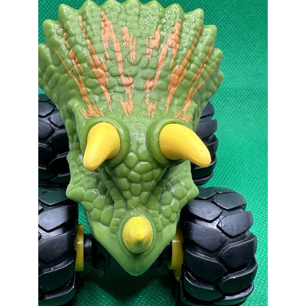 Toy State Industrial Triceratops Monster Truck Pullback Rev Up Road Rippers